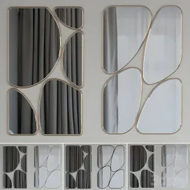Mirrors quadrant set